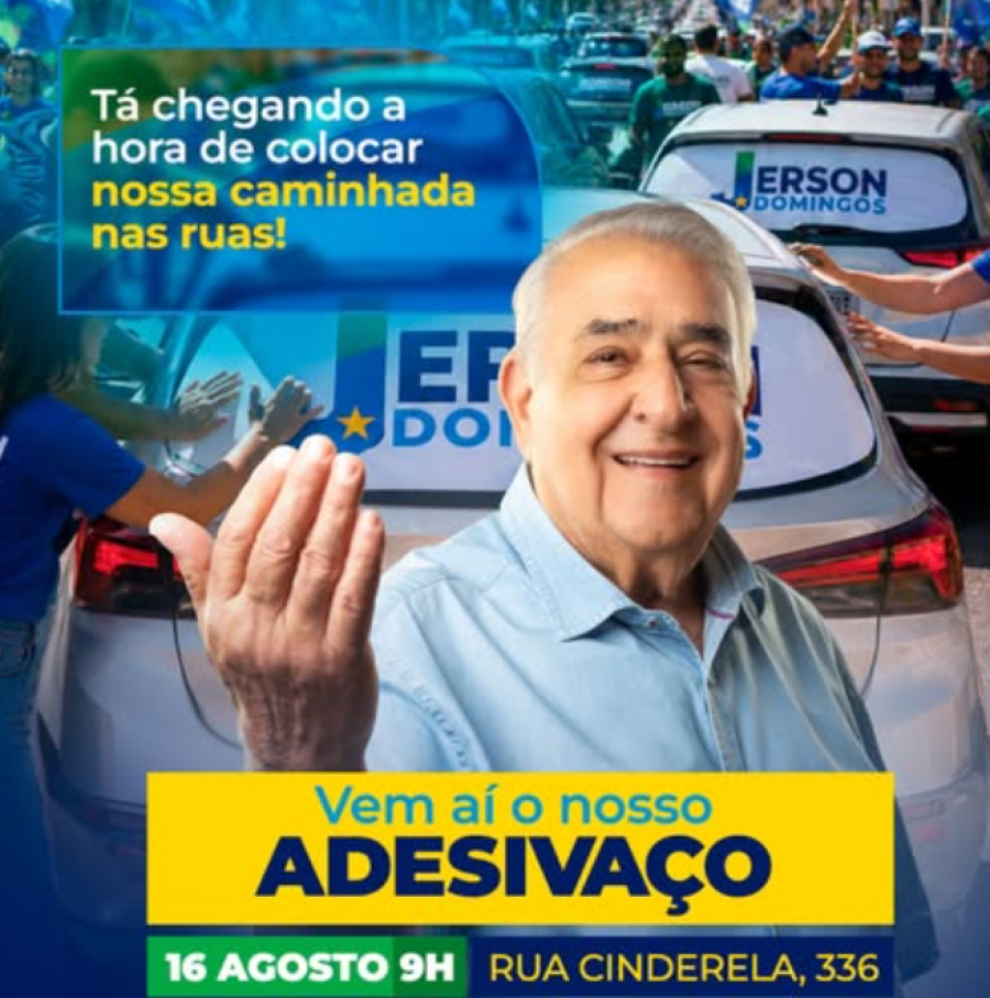 Jerson Domingos tira campanha do discurso e leva projeto para as ruas de Campo Grande